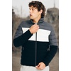 image:imageNautica Mens Reversible Quilted Puffer Jacket Midweight Mechanical Stretch Winter CoatGreyblack