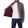 image:imageNautica Mens Reversible Quilted Puffer Jacket Midweight Mechanical Stretch Winter CoatMetal Grey