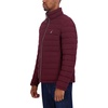 image:imageNautica Mens Reversible Quilted Puffer Jacket Midweight Mechanical Stretch Winter CoatMetal Grey