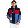 image:imageNautica Mens Reversible Quilted Puffer Jacket Midweight Mechanical Stretch Winter CoatNavyred