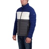 image:imageNautica Mens Reversible Quilted Puffer Jacket Midweight Mechanical Stretch Winter CoatNight Blue