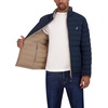 image:imageNautica Mens Reversible Quilted Puffer Jacket Midweight Mechanical Stretch Winter CoatTaupe
