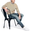 image:imageNautica Mens Sustainably Crafted Printed Crewneck SweaterTannin