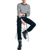 image:imageNautica Mens Sustainably Crafted Printed Crewneck SweaterTrue Black