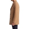 image:imageNautica Mens Wool Blend Peacoat  DoubleBreasted Winter Coat Regular Big amp Tall SizesBeige