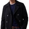 image:imageNautica Mens Wool Blend Peacoat  DoubleBreasted Winter Coat Regular Big amp Tall SizesCaviar