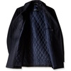 image:imageNautica Mens Wool Blend Peacoat  DoubleBreasted Winter Coat Regular Big amp Tall SizesFlint
