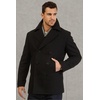 image:imageNautica Mens Wool Blend Peacoat  DoubleBreasted Winter Coat Regular Big amp Tall SizesMidnight