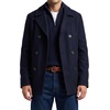image:imageNautica Mens Wool Blend Peacoat  DoubleBreasted Winter Coat Regular Big amp Tall SizesNavy Dark