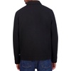 image:imageNautica Mens Wool Jacket  Diamond Quilted Lining Polyfill Insulation Snap amp Zip ClosureAnthracite