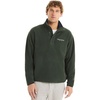image:imageNAUTICA mens Solid 14 Zip Fleece SweatshirtDeep Forest