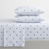 image:imageNautica  Full Cotton Percale Sheet Set with Matching PillowcasesAudley Blue