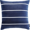 image:imageNautica  Micro Flannel Fleece Euro Pillow Sham 26x26NavyWhite