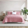 image:imageNautica  Queen Quilt Set with Shams Lightweight BeddingSeahorse Stitch Pink