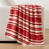 image:imageNautica  Soft Twin Size Blanket for Bed amp Couch Cozy BeddingApres Ski Red