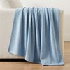 image:imageNautica  Soft Twin Size Blanket for Bed amp Couch Cozy BeddingRipple Cove Blue