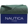 image:imageNautica  Soft Twin Size Blanket for Bed amp Couch Cozy BeddingRipple Cove Green