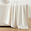 image:imageNautica  Soft Twin Size Blanket for Bed amp Couch Cozy BeddingWhite