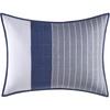 image:imageNautica  Standard Quilted Sham Reversible Cotton Bedding 20 x 26Swale Navy