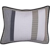 image:imageNautica  Standard Quilted Sham Reversible Cotton Bedding 20 x 26Tideway