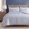 image:imageNautica  Twin Duvet Cover Set with Sham Soft amp Lightweight BeddingWoodblock Fish Blue