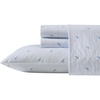 image:imageNautica  Twin Sheet Set with Fitted Sheet amp PillowcaseBoat Stripe Pale Blue