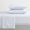 image:imageNautica  Twin Sheet Set with Fitted Sheet amp PillowcaseBreezy Bloom Blue