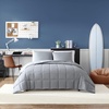 image:imageNautica  Twin Size Comforter Set with Matching ShamLongdale Solid Grey