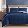 image:imageNautica  Twin Size Comforter Set with Matching ShamLongdale Stripe Navy