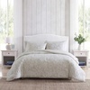 image:imageNautica  Twin Size Comforter Set with Matching ShamTortola Beige