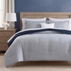 image:imageNautica  Twin XL Reversible Comforter Set with Sheet SetHayes SolidHarmead Grey