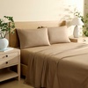 image:imageNautica  Twin XL Sheet Set with Fitted Sheet amp PillowcaseBayview Brown