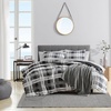 image:imageNautica  Twin XL Size Comforter Set with Matching ShamDark Grey
