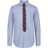 image:imageNautica Boys Long Sleeve ButtonDown Collared Dress Shirt with TieBlue Stripe
