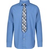 image:imageNautica Boys Long Sleeve ButtonDown Collared Dress Shirt with TieDragonfly Blue