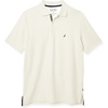 image:imageNautica Mens Big and Tall Classic Fit Short Sleeve Solid Performance Deck Polo ShirtSail Cream