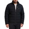 image:imageNautica Mens Midweight Faux Memory Puffer Jacket Adjustable Hood Insulated Quilted Winter CoatPitch