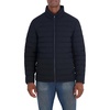 image:imageNautica Mens Midweight Quilted Jacket  Stretch Water Resistant Zip Front CoatBlack