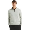 image:imageNautica Mens Nautica Mens Quarterzip SweaterSmoke Grey Heather