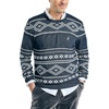 image:imageNautica Mens Nautica Sustainably Crafted Fair Isle Crewneck SweaterNavy Seas