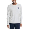 image:imageNautica Mens Nautica Sustainably Crafted LongSleeve Graphic TShirtGrey Htr