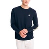 image:imageNautica Mens Nautica Sustainably Crafted LongSleeve Graphic TShirtNavy