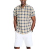 image:imageNautica Mens Nautica Sustainably Crafted Plaid ShortSleeve ShirtOatmeal