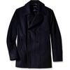 image:imageNautica Mens Wool Blend Peacoat  DoubleBreasted Winter Coat Regular Big amp Tall SizesNautical Navy