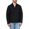 image:imageNautica Mens Wool Jacket  Diamond Quilted Lining Polyfill Insulation Snap amp Zip ClosureCharcoal
