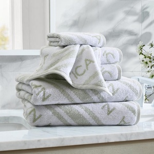 image:imageNautica  Cotton Hand Fingertip amp Bath Towel Set 6 Pack TowelsMinera Green