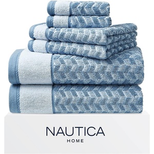 image:imageNautica  Cotton Hand Fingertip amp Bath Towel Set 6 Pack TowelsZane Chevron