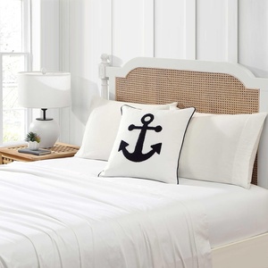 image:imageNautica  Decorative Throw Pillow for Everyday Home Use 18 x 18Anchor Loop Blue