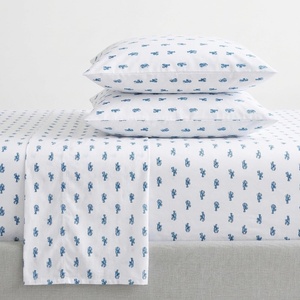 image:imageNautica  Full Cotton Percale Sheet Set with Matching PillowcasesCloyster