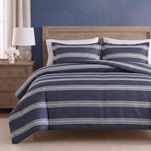image:imageNautica  Queen Size Comforter Set with Matching ShamCraver Navy